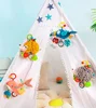 Newborn Infant Soft Plush Toy Teether Rattles Toys Baby Educational Toys Brain Developmental Hand Grip Cute Stuffed Animal Toys 4