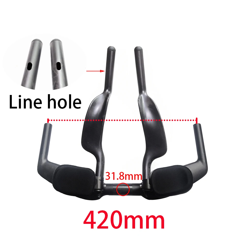 カーボンファイバーTTタイミングハンドルバー、トライアスロンハンドル