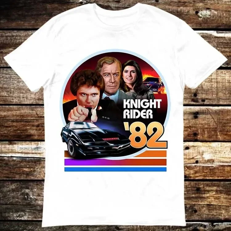 

Kknightt Rriderr Kitt 2000 Michael Knight TV Series 80s Retro Car T Shirt Meme Gift Funny Tee Vintage Style Gamer Cult Movie