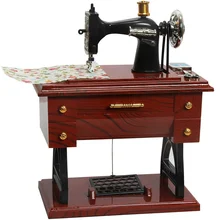 

Creative Gifts Birthday Gift Music Boxes Sewing Machine Music Box Mini Creative Retro Sewing Clockwork Music Box Gift