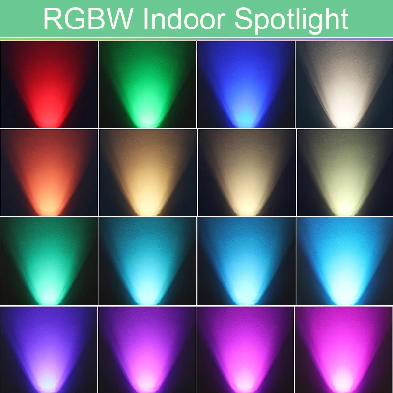 RGB Warm White LED Landscape Light with Remote 10W Lawn Light 110V 220V IP65 Waterproof Outdoor Spotlights for Garden Path Tree