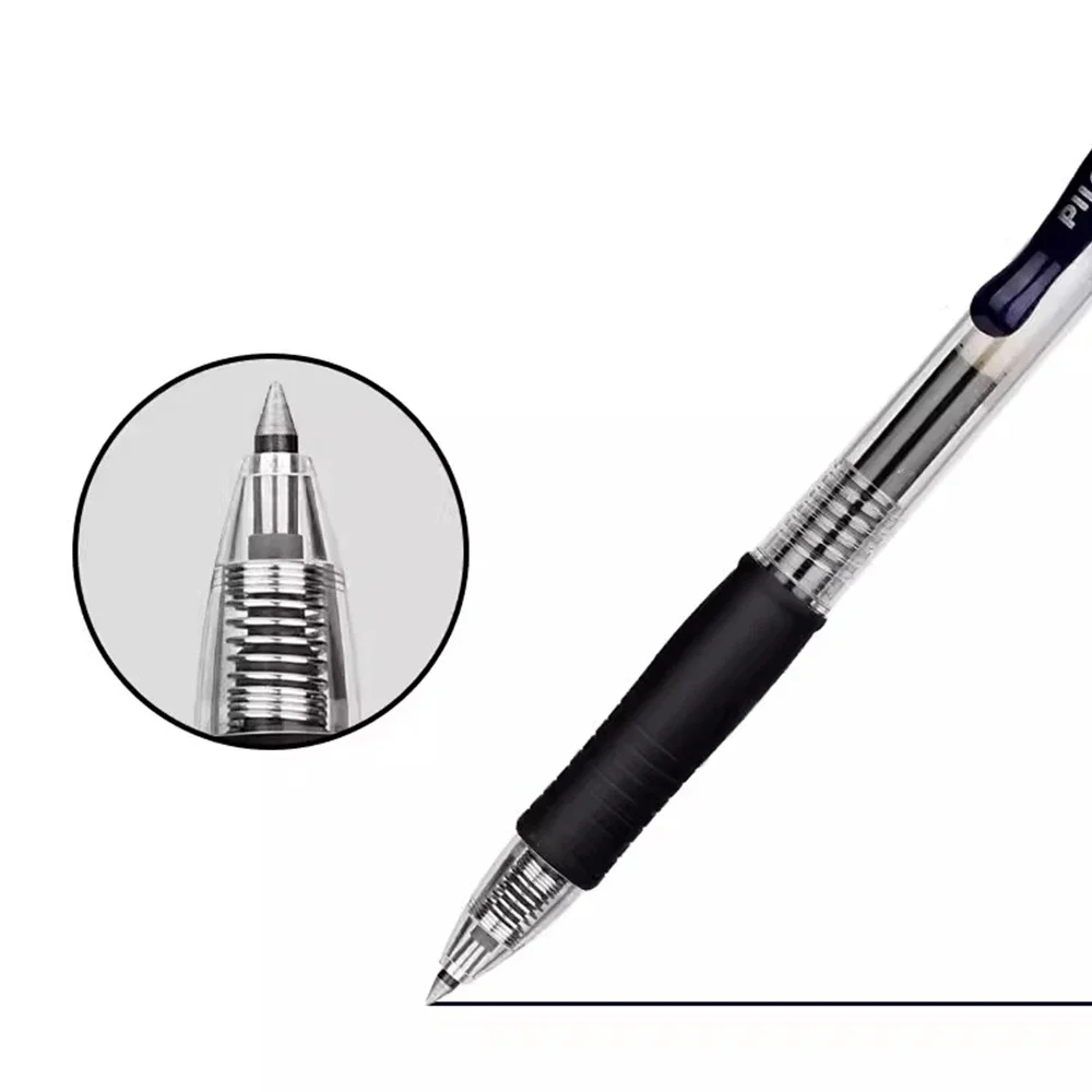 6pcs Japan Pilot Gel Pen BL-G2 0.7mm Ballpoint Pen Art Supplies Office Accessories Student School Stationery Large Capacity 5
