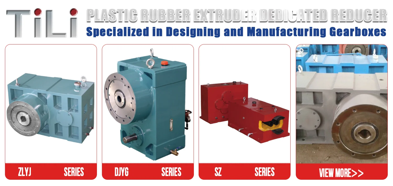 Description Picture 3 of itemGear Box Speed Reducer Transmission Gearbox For Plastic Extruder Rubber Mixer Crusher Milling Machine Decelerator