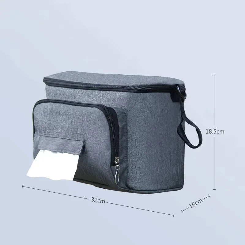 Baby Stroller Organizer Hanging Bag Diaper Storage Large Capacity Outdoor Travel stroller organizer bags