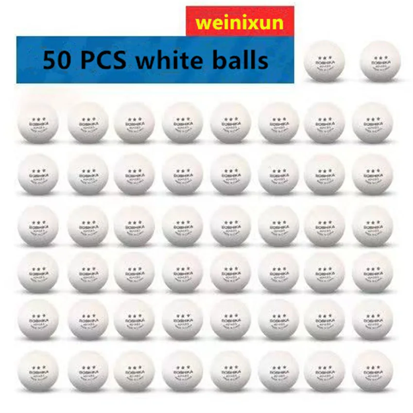white balls 50 PCS