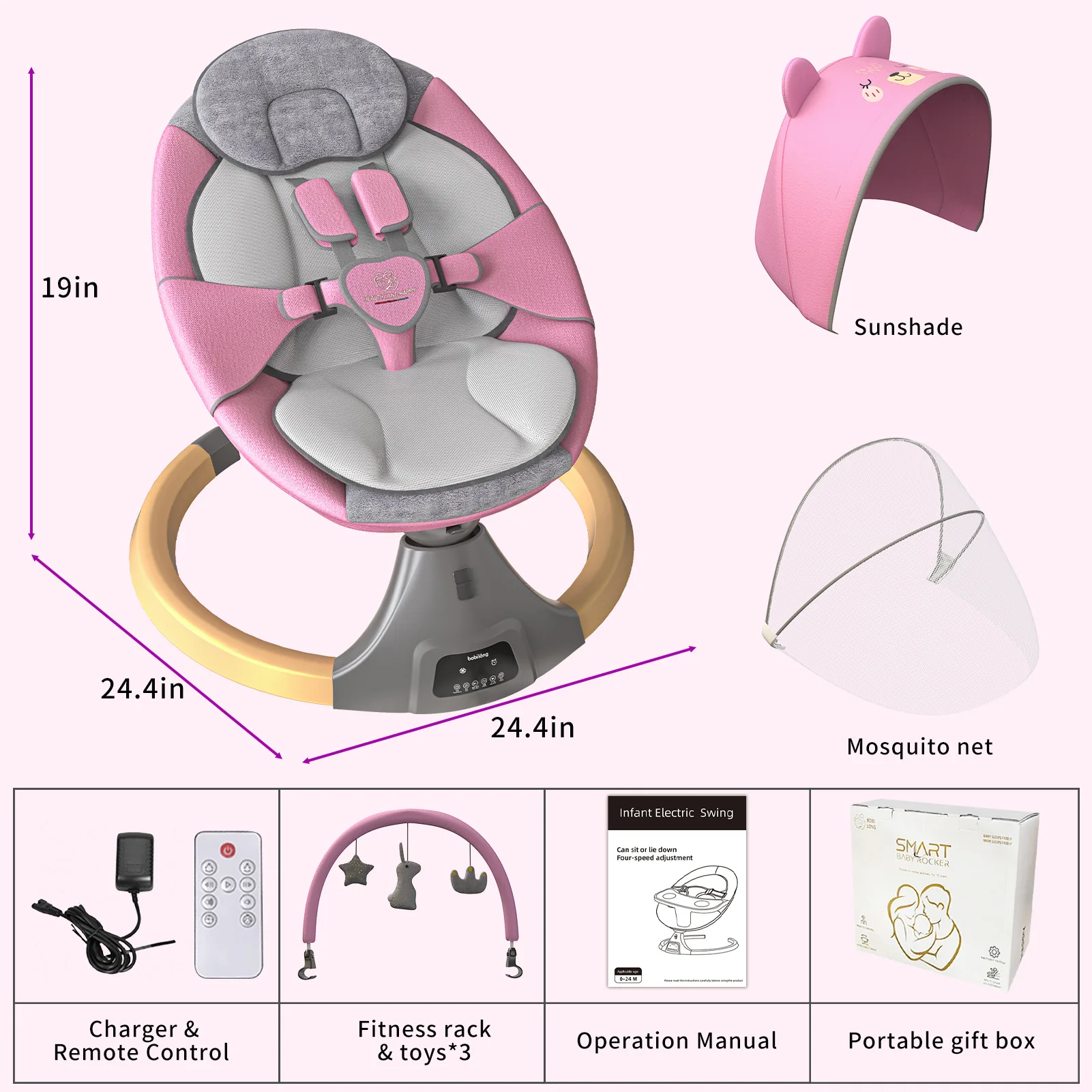 electric-baby-rocking-cradle-chair-soothing-sleep-recliner-comfort-seat