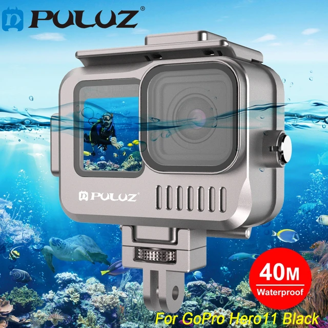 Puluz 40m Aluminum Alloy Waterproof Case For Gopro Hero11 Black Diving  Housing Protective Case For Gopeo Hero10 Black / Hero9 - Sports & Action  Video Cameras Accessories - AliExpress