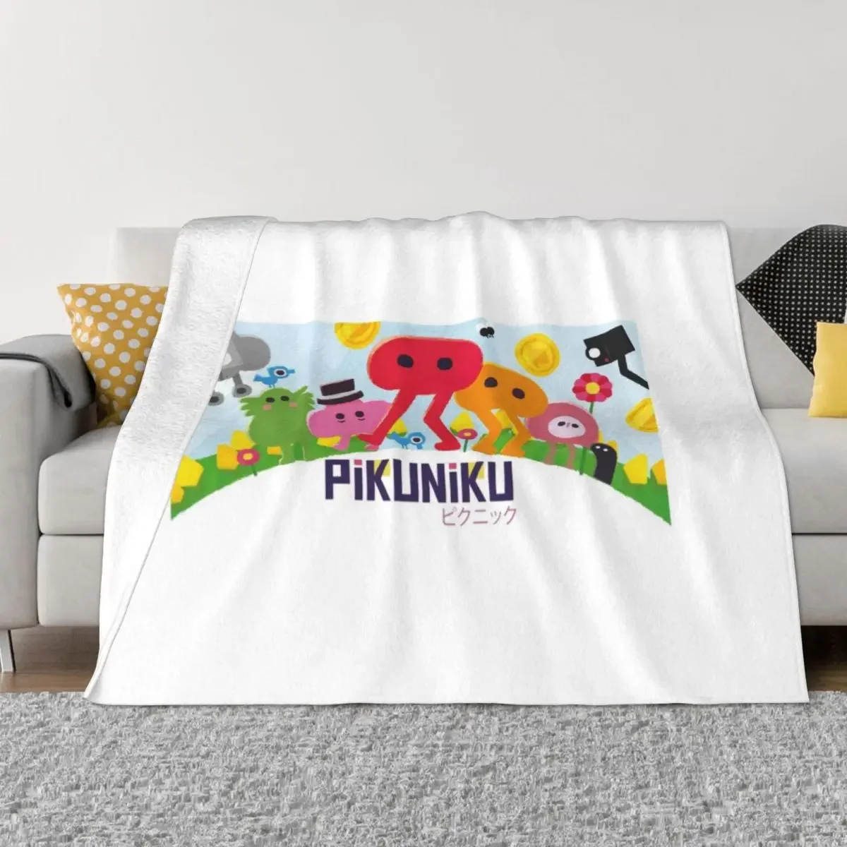Pikuniku Throw Blanket Warm Decorative Throw Blankets