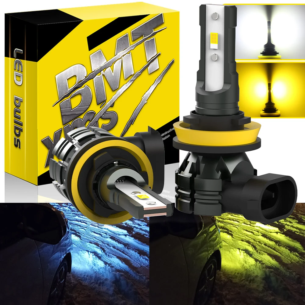 H11 H16JP H8 H10 9145 HB3 9006 HB4 LED Fog Light 2PCS