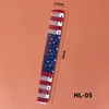 New Styling Hairdressing Comb National Flag Hair Cutting Combs Hair Salon Barber Trim Hairbrush Haircut Brush Barber Shop Tools 5