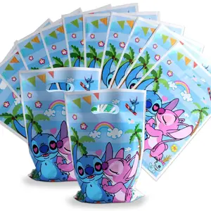 16 bolsas de regalo de Lilo & Stitch, bolsas de recuerdo de fiesta para  decoraciones de fiesta de cumpleaños temáticas de Lilo & Stitch, bolsas de