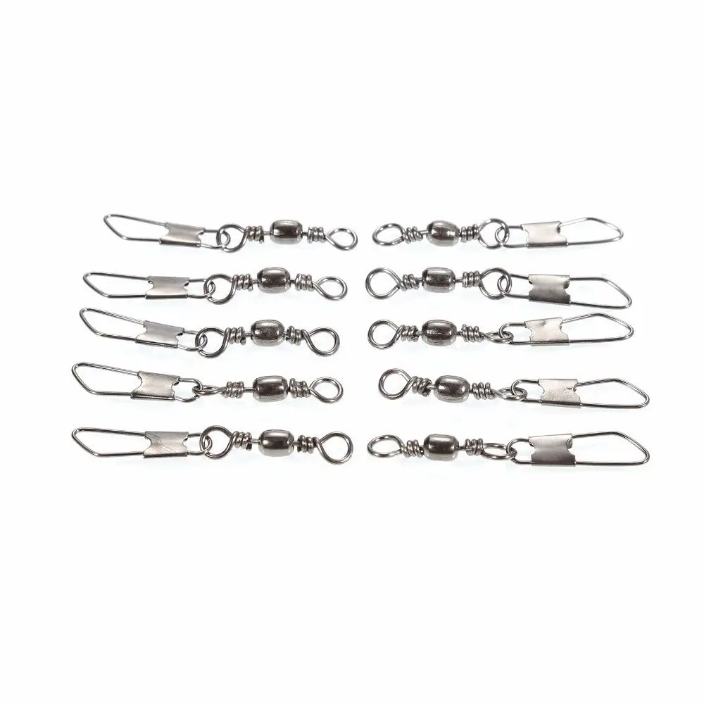 

50 шт., рыболовный соединитель из стального сплава