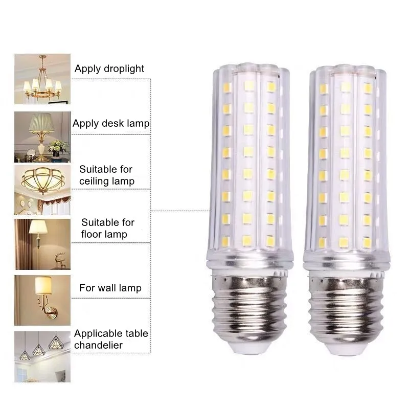10W 20W 24W E14 E27 LED 옥수수 램프 전구 220V 110V 침실 거실 장식 조명 - 에너지 효율적인 램프