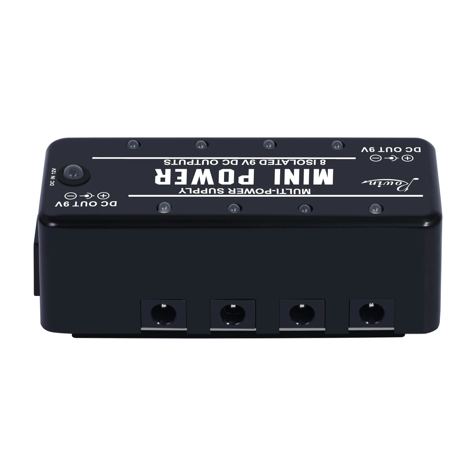 Rowin LEF-329 Mini Power Pedal Guitar Pedals Power Supply Multi Circuit 8 Isolated 9V Output with Short Circuit Protect