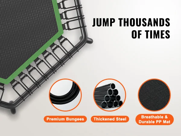 Mini Rebounder Surface Close-Up