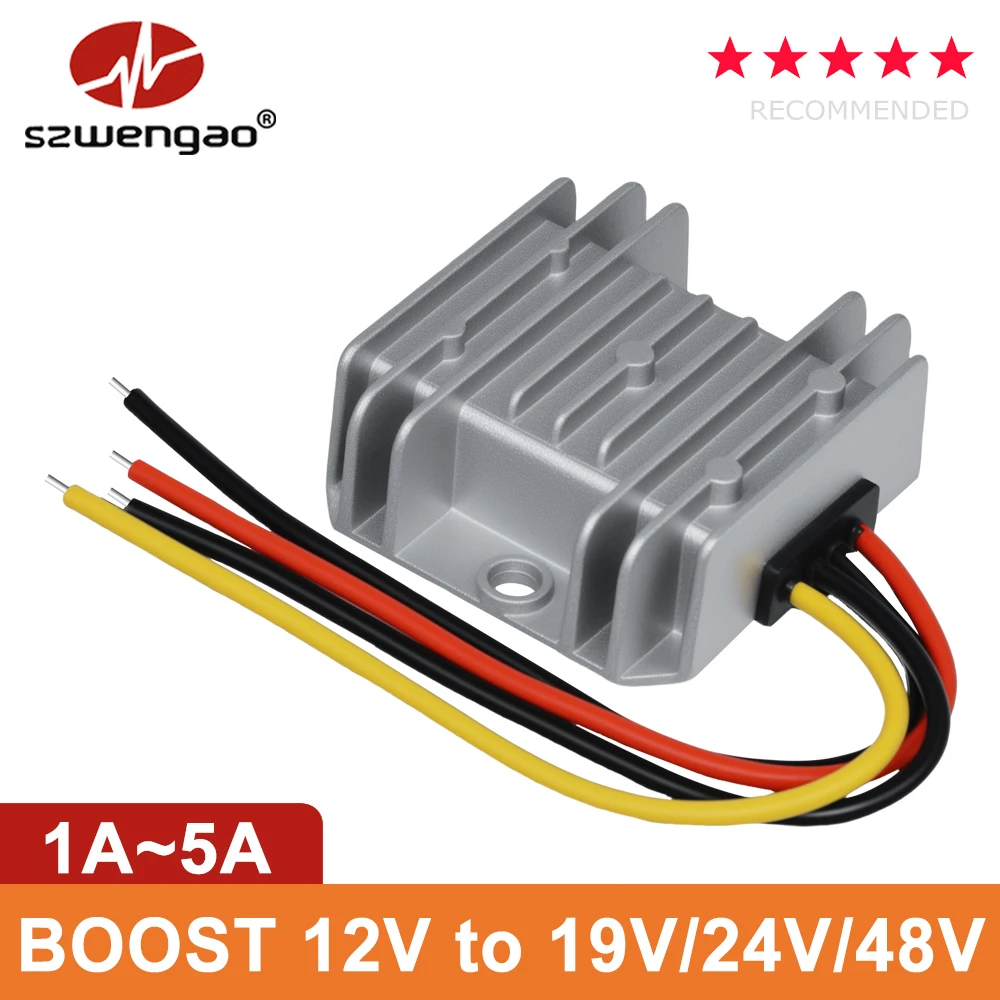 19V 24V 28V 36V 48V 출력 전원 어댑터 스젠가오 12V 입력 2A 3A 5A..