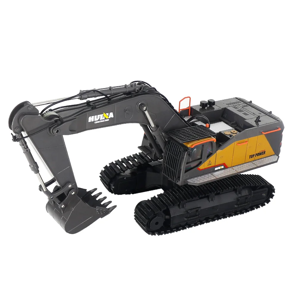 1: 14 Large 22 Channel RC Excavator Alloy Version 2.4g Wireless Large Remote Control Car Engineering Vehicle Excavator Toy 5