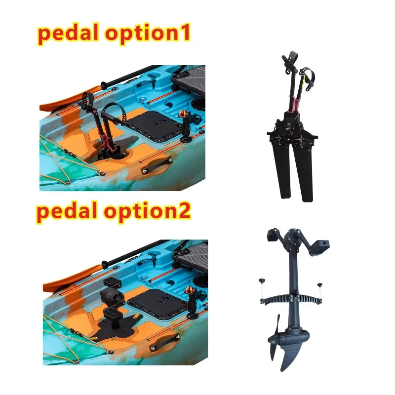 Good Sales 2026 3 Sections New 2 Person Mult-Power Dual Use Drive Modular Kayak Detachable Material Water Resistant image 4