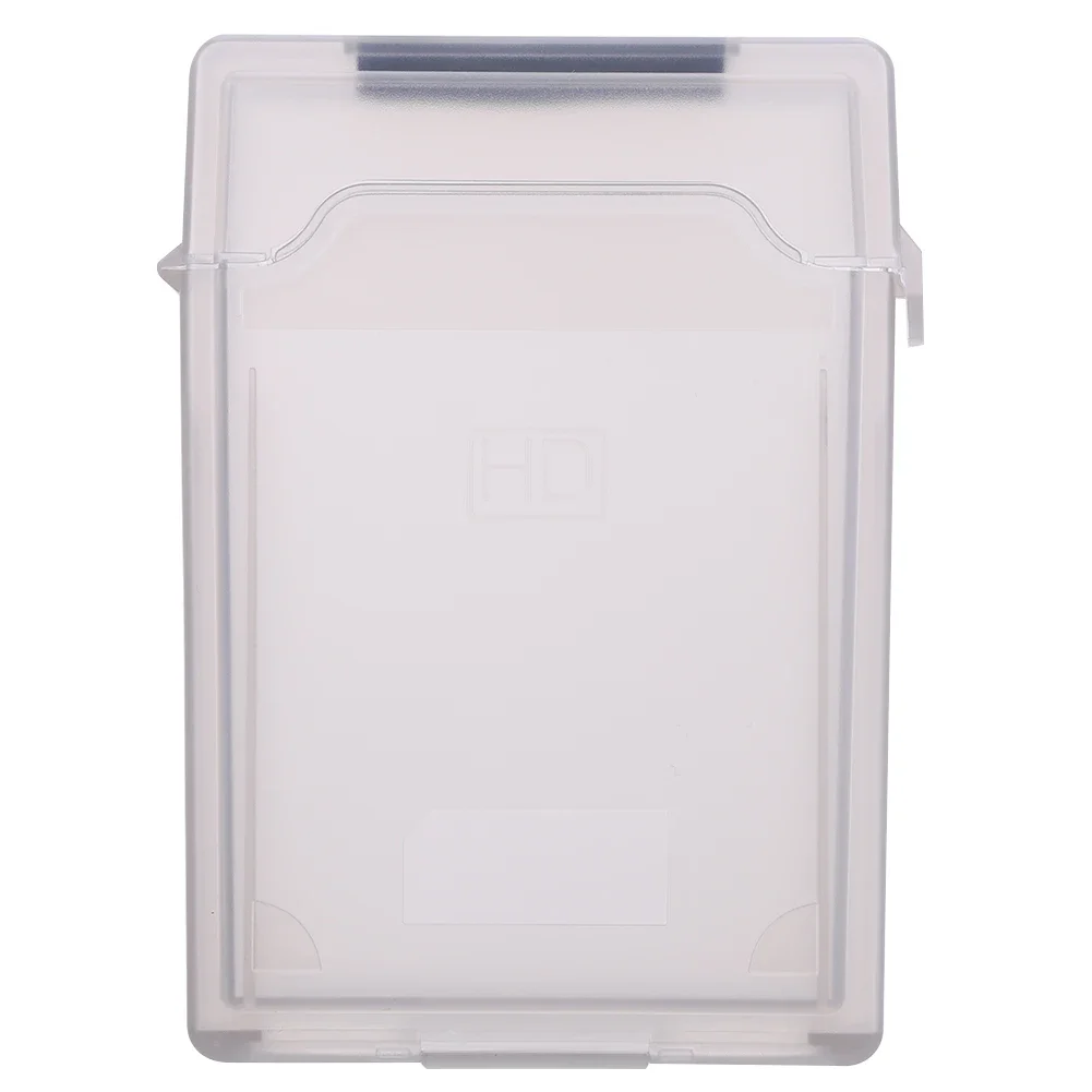 2.5 in HDD SSD Protective Case Plastic Moisture-proof Hard Drive Disk Protective Box Dustproof 2.5 Inch Hard Drive Storage Case hdd enclosure hard disk case