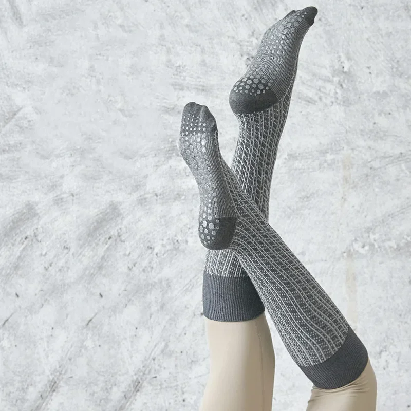 New Silicone Non-slip Pilates Yoga Socks Casual Fashion Striped
