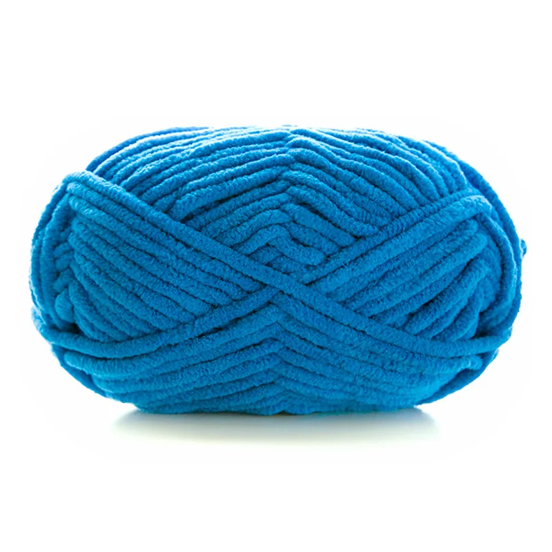 Luxurious Soft Chenille Velvet Yarn for Handmade DIY Projects - 50g