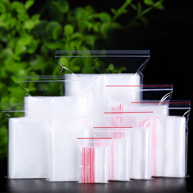 Wholesale Transparent Plastic Zip Lock Bag 