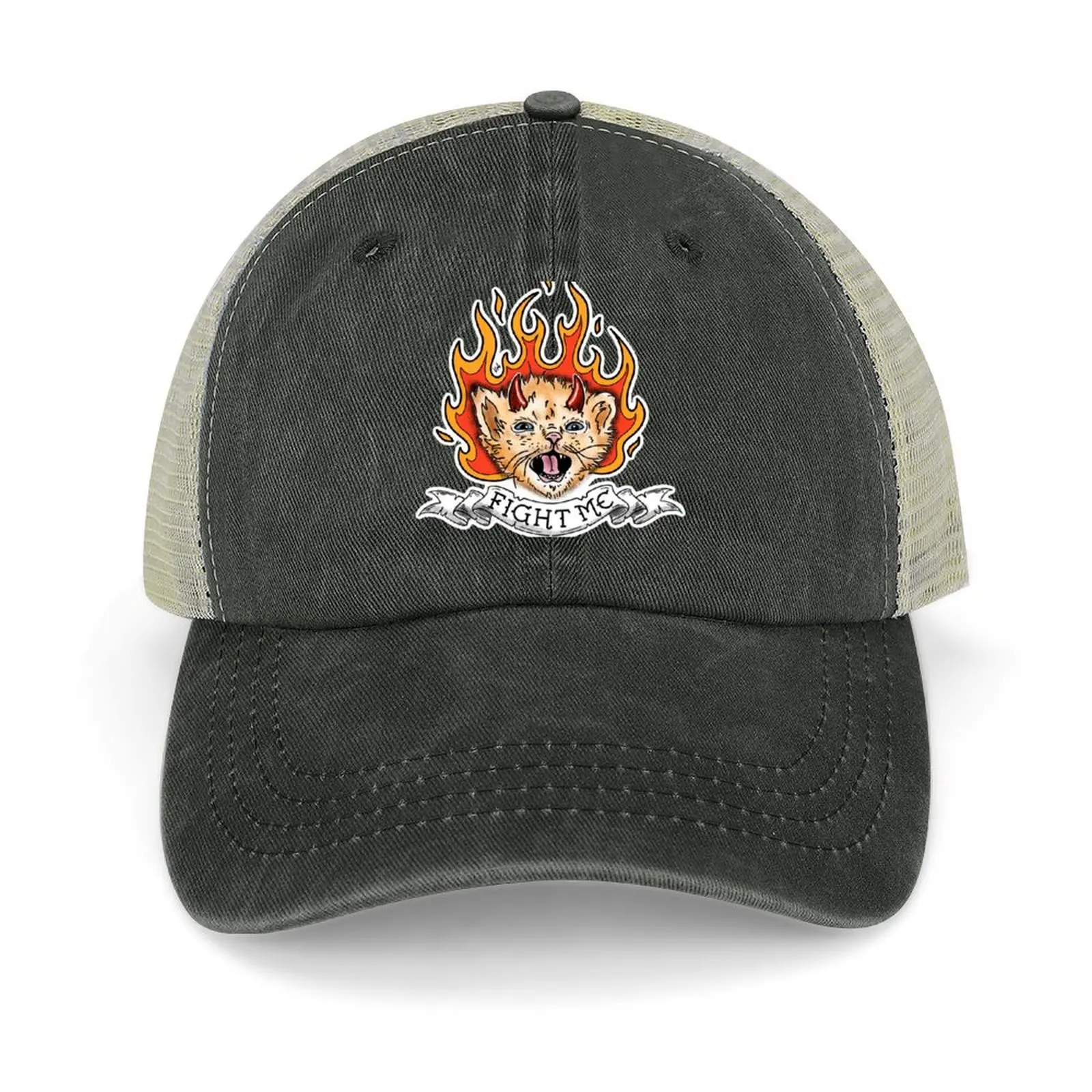 

Fight Me Cowboy Hat Thermal Visor Golf Hat Man derby hat Women Beach Fashion Men's