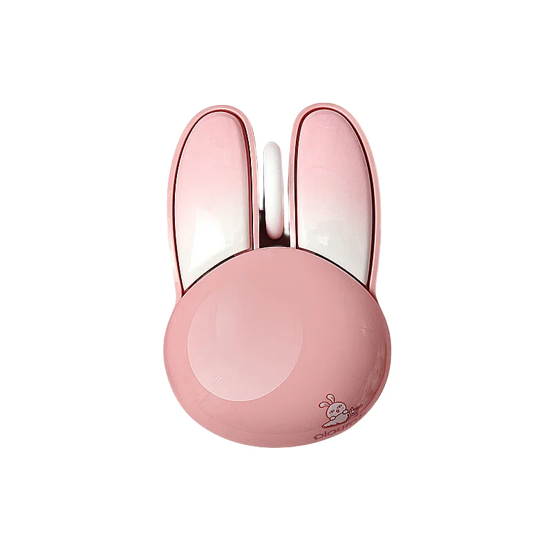 Little Rabbit Wireless Bluetooth Mouse 1600dpi Ultra Light Office Laptop Tablets Office Home Use Cute Female Many Buttons