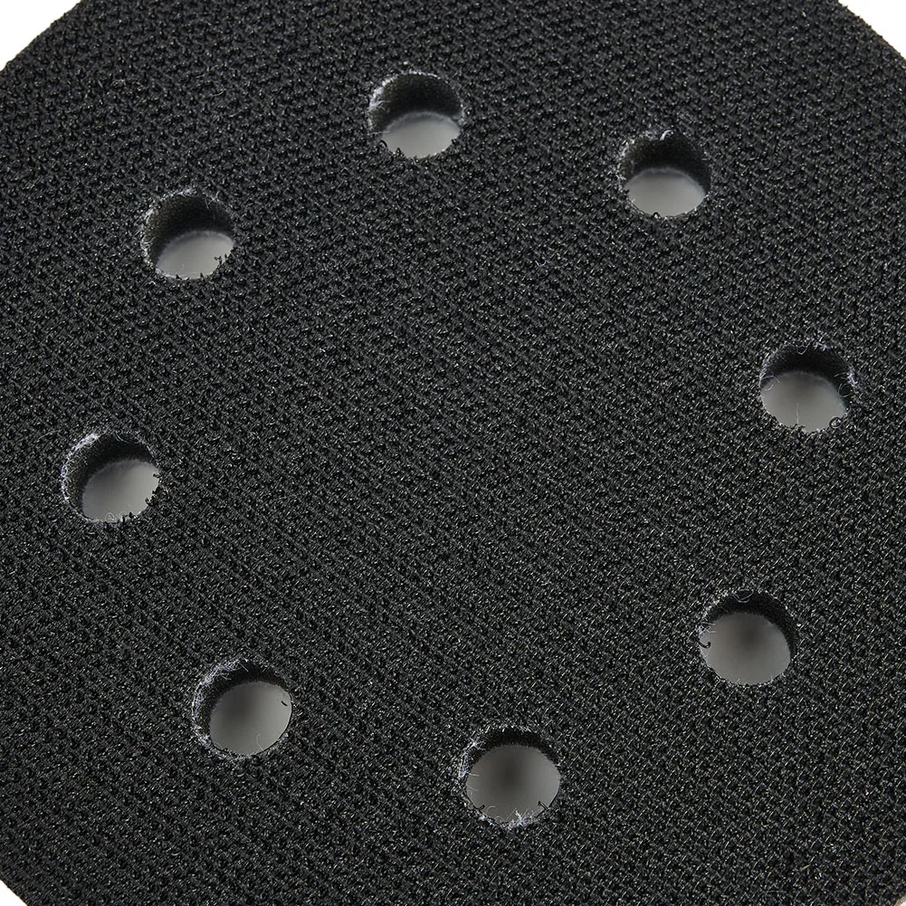 

5 Inch 125mm 8 Holes Sanding Pad Soft Interface Polishing Disc Hook And Loop Protective Pad Sponge Cushion Buffer Backing Pad