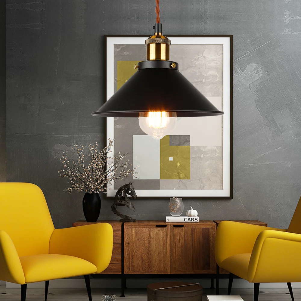 

Light, Lighting, Industrial Pendant Edison Pendant Vintage Pendant Light, Metal Handing Lamp, Iron Pendant Light Fixture, Bronz
