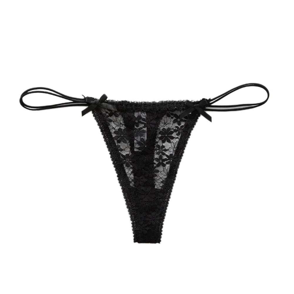 Lace Bow Panties Low Waist Panties Daily Wear Home Wear Solid Color All Seasons Breathable Casual Medium Elasticity 15 Sbd7c5de1f6dd47b083a01319f2b087c75