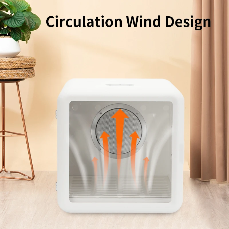 Smart automatic pet hair drying box negative ion intelligent natural wind grooming for dog cat