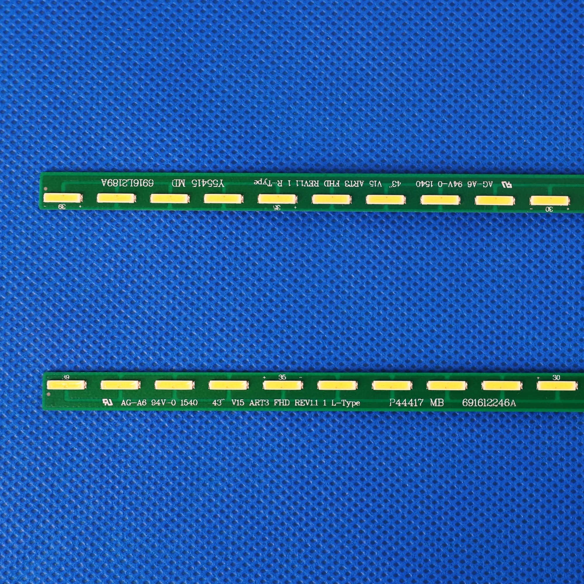 LED strip For LG 43" V15 ART3 FHD REV1.1 R+L 6922L-0145A 6916L-2189A 6916L-2188A 43LX341C 43LX560H-UA 43LX540S-UA 43SE3KB