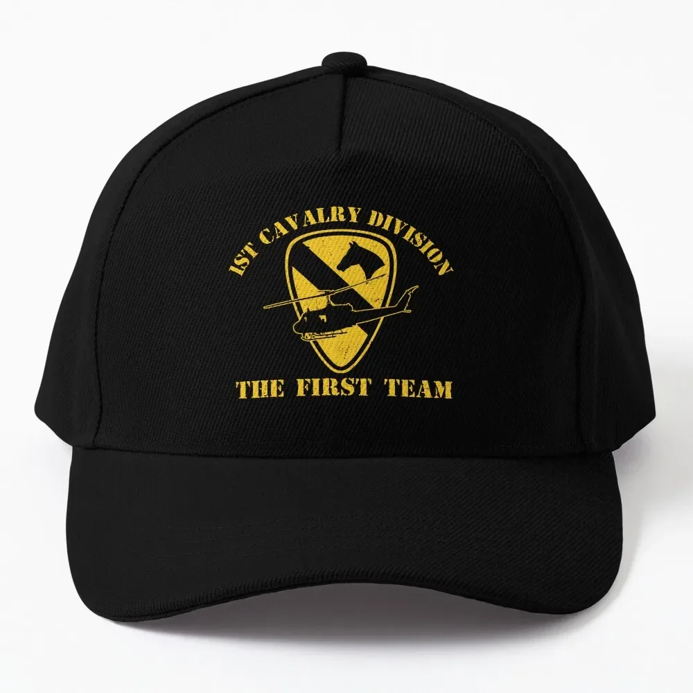 

1ST CAVALRY DIVISION / THE FIRST TEAM Baseball Cap Ball Cap Fashion Beach Hat Baseball Cap Golf Woman Hats Men's