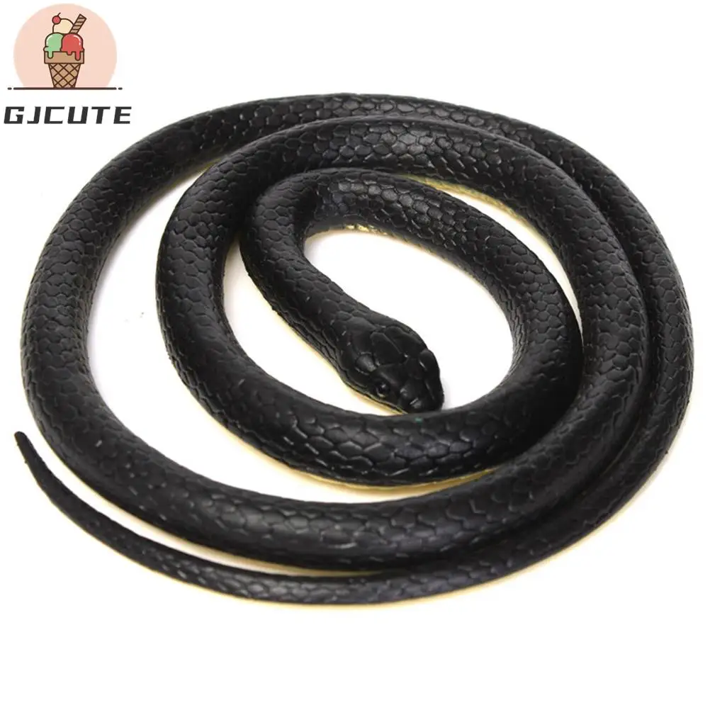 Soft Rubber Toy 130cm Snake Safari Garden Props Joke Prank Gift Novelty and Gag Playing Jokes Toys