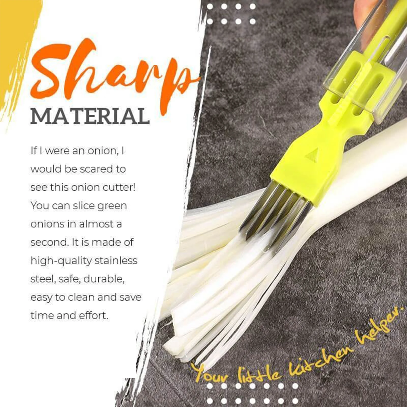 Vegetable Fruit Onion Cutter Peeler Shredder Multifunctional Kitchen Tool