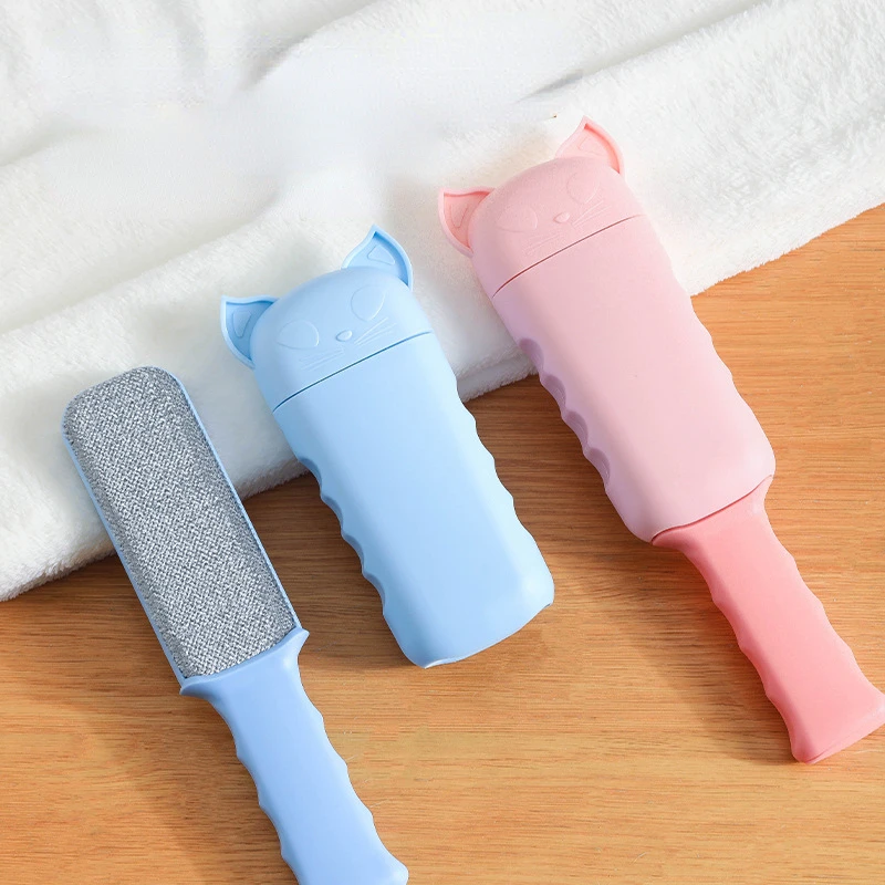 

Summer Pet Hair Removal Cleaning Comb Clothes Hair Remover Double-sided Available Electrostatic Dog Hair Remover Brush