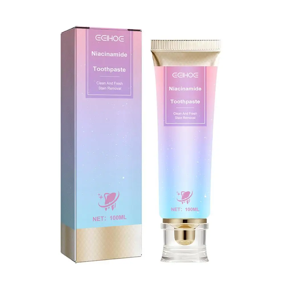 Dazzling White Toothpaste Whitening Toothpaste 100g Niacinamide Formula Fresh Breath Teeth Cleaning Oral Care