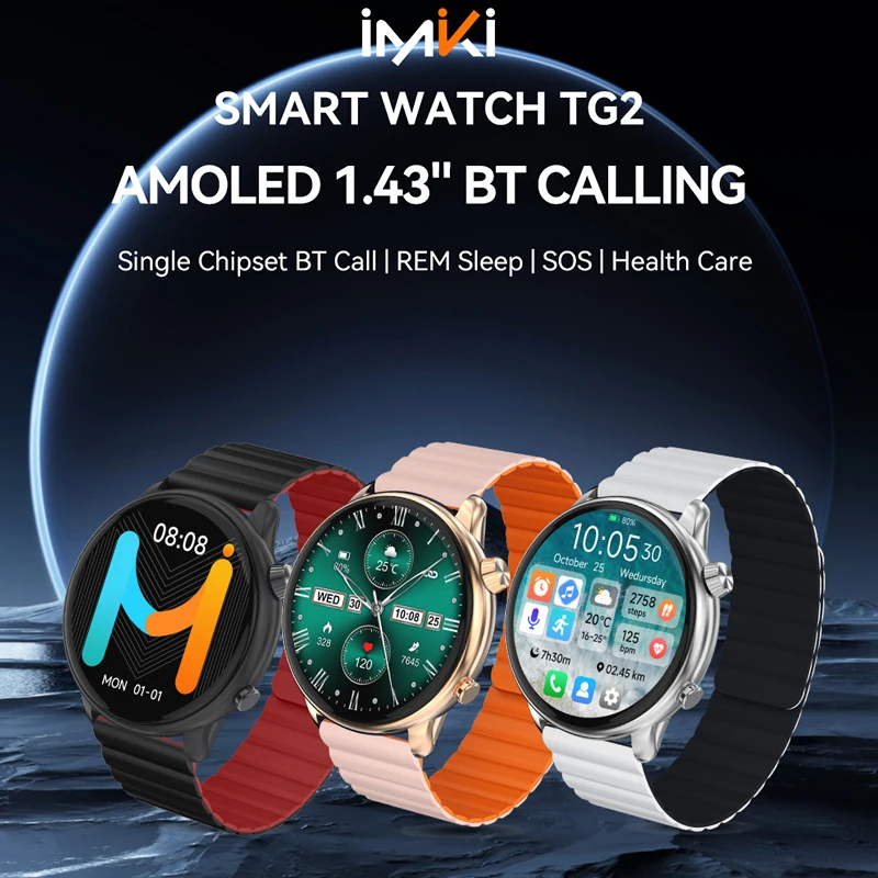 IMIKI TG2 Smart Watch 1.43