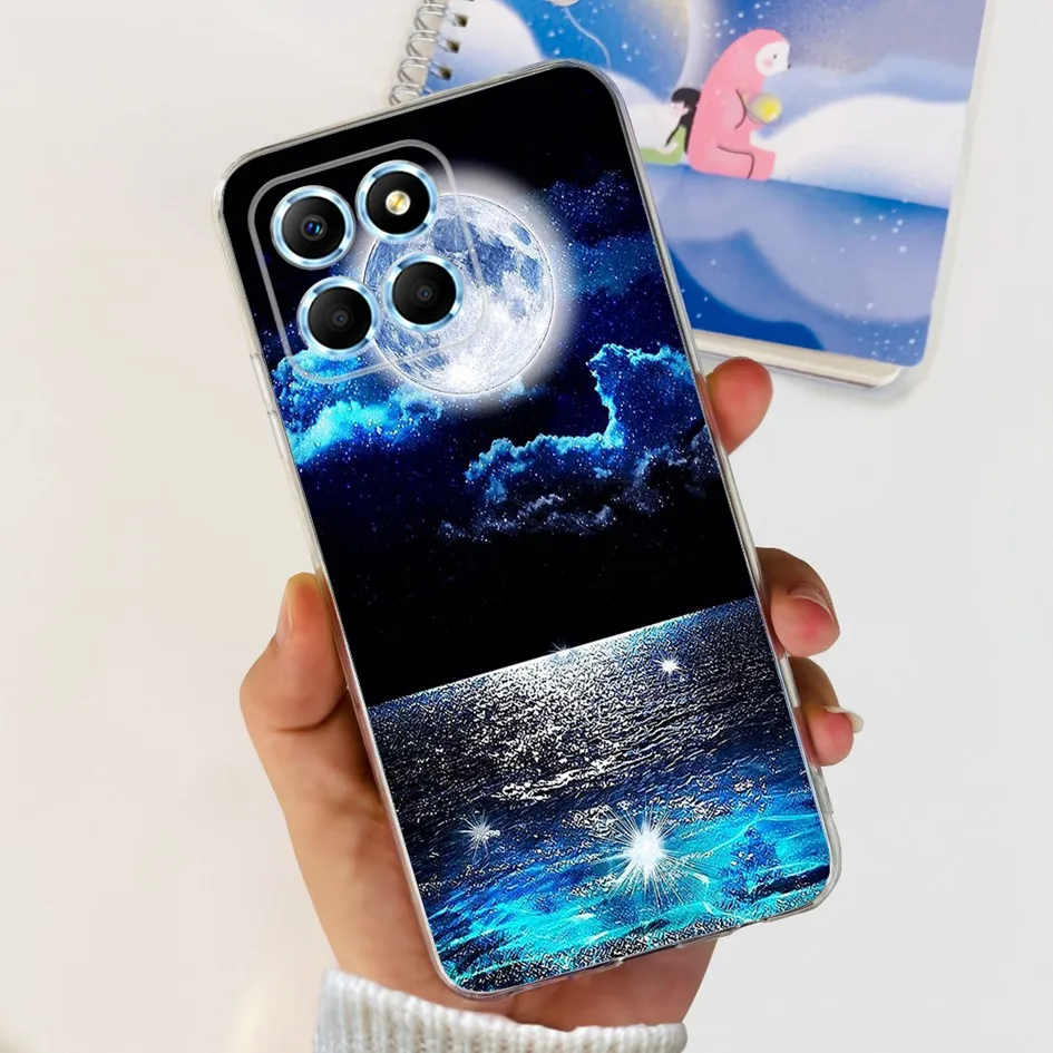 Fashion Butterfly Flower Soft Silicone Shockproof Phone Case Cover
