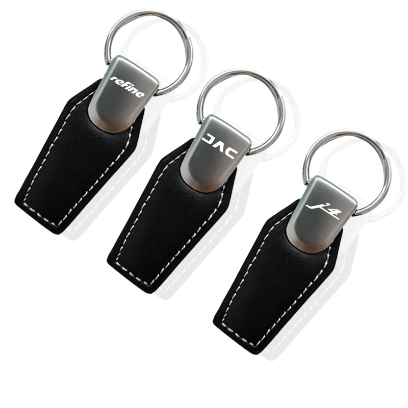 Leather Car Logo Key Rings Keychain Key Holder Key Chain Keyring For