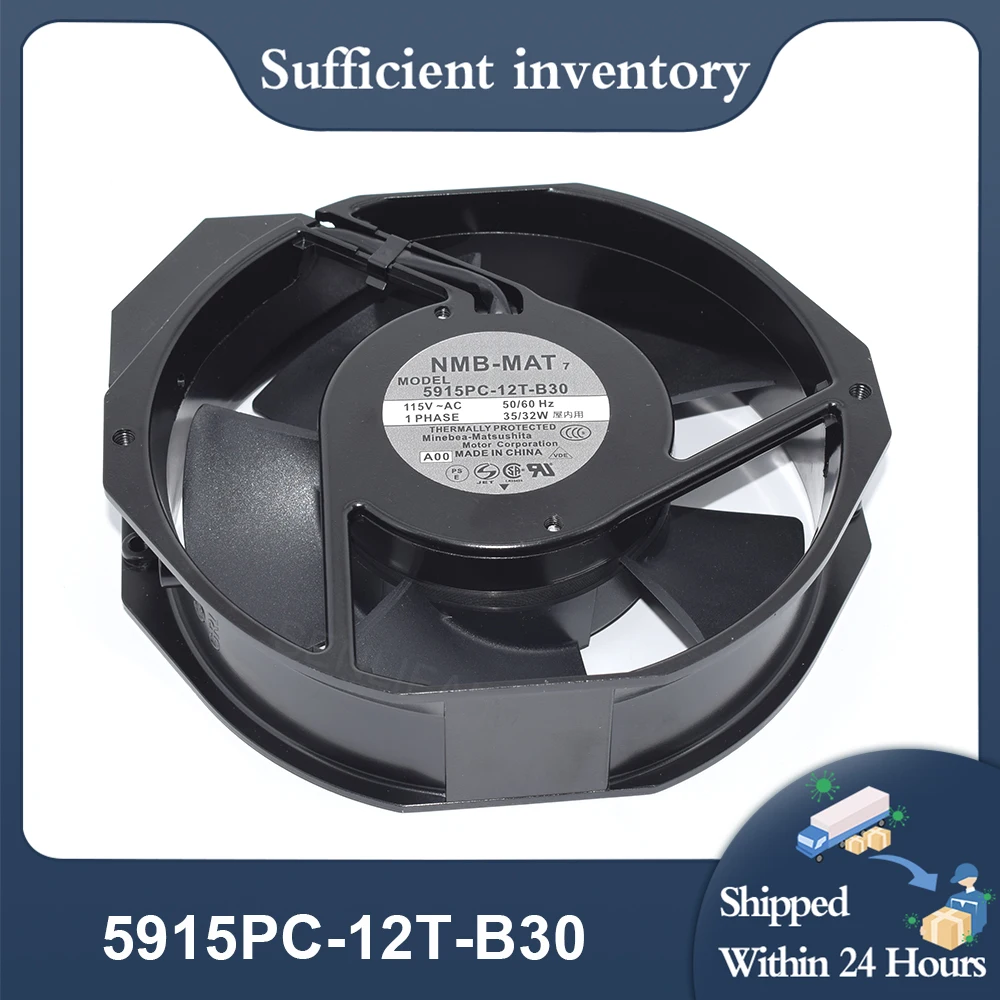 Quadro de Alumínio para Nmb-mat Ventilador de Refrigeração de Alta Velocidade Ferramenta de Inserção Novo 5915pc12t-b30 Ac115v 35 w 32w 172*150*38 mm 5915pc20t-b30 200v