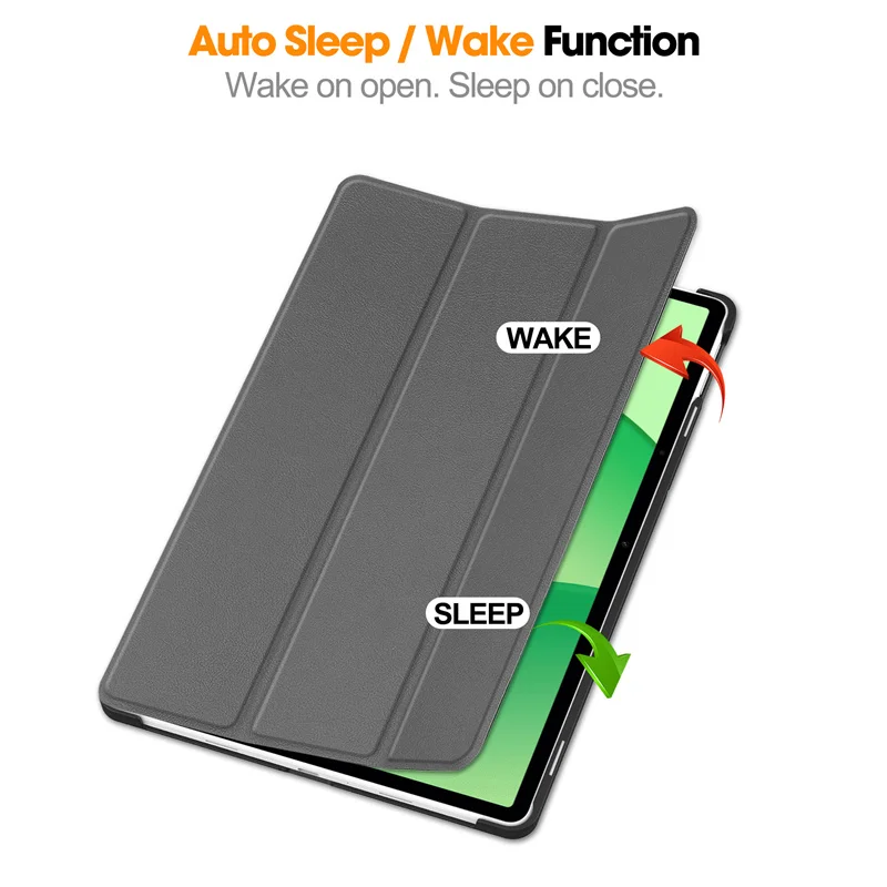 Enhanced and Durable 11-Inch Tablet Flip Stand Smart Cover with Auto Sleep/Wake Feature
