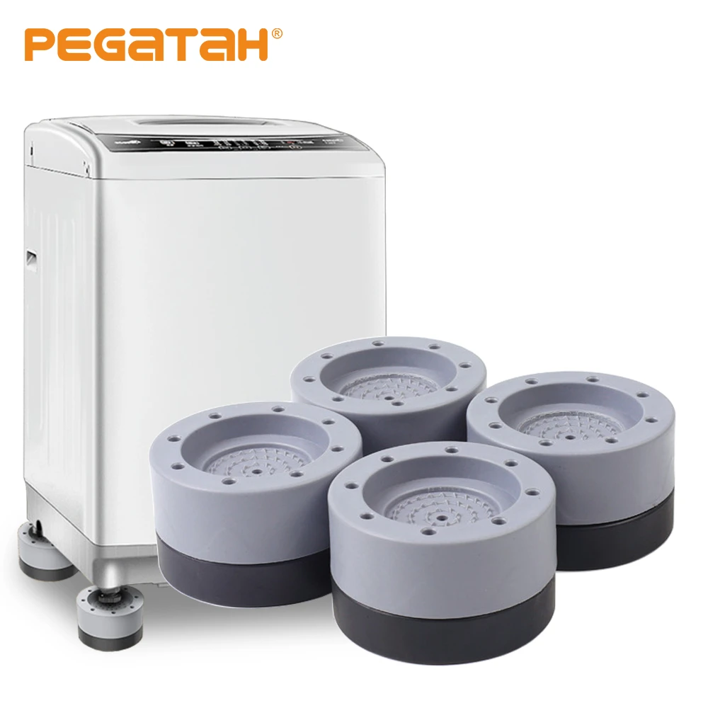 4Pcs Anti Vibration Pads Washing Machine Rubber Feet Legs Mat Anti vibration Pad Universal 4Pcs Anti Vibration Pads Washing Machine Rubber Feet Legs Mat Anti vibration Pad Universal