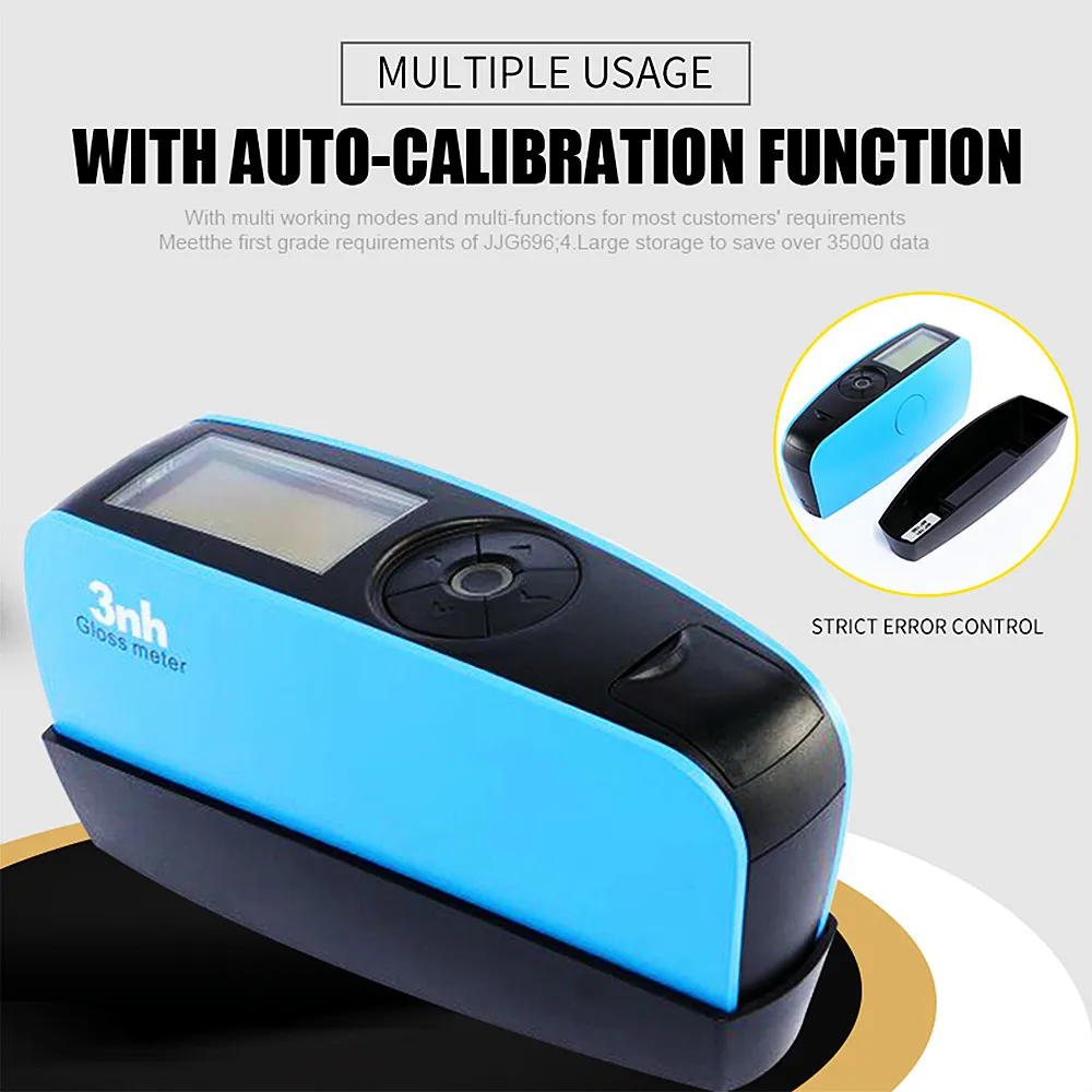 YG60S 60 Degree Economic Gloss Meter Paints Ink Ceramic Marble Tester Surface Cleaning Measurement Glossmeter Tester