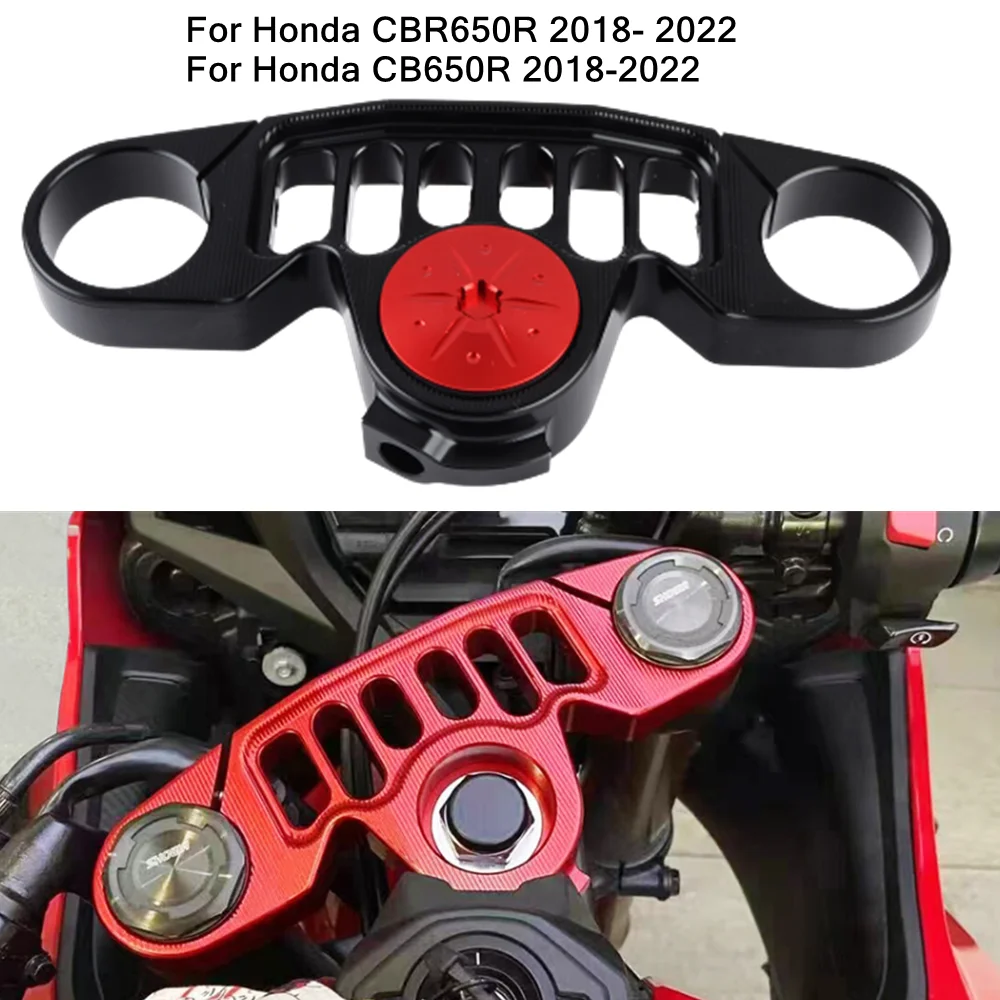 

Front Fork Lowering Triple Tree Front End Upper Top Clamp For Honda CB650R CBR650R CB CBR 650R CB 650 R 2018 2019 2020 2021 2022