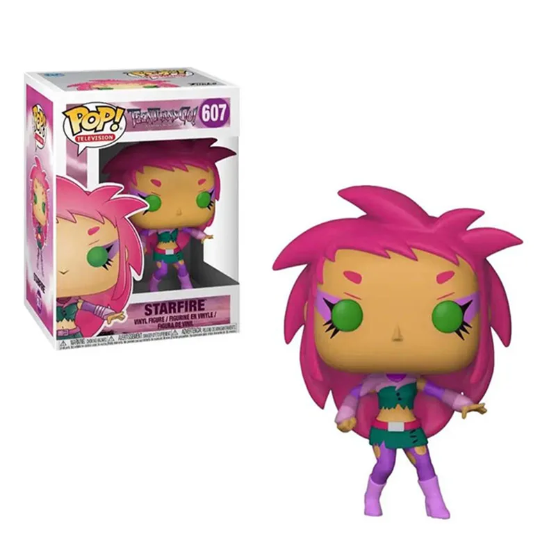 Funko Pop Teen Titans Go Starfire Vinyl Sammelfigur #607