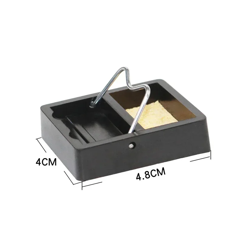 

Electric Stand Iron With High Resistance Pads Cleaning Universal Soldering Welding Temperature Sponge Generic Holder