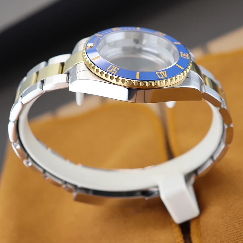 40mm Diver Watch Cases Bracelet Sapphire Glass For Seiko NH35 NH36 NH38 NH34 Miyota 8215 Eta2824 Movement 28.5mm Dial Submariner watch screen protector case,watch accessories,watch case,watch protective case,watch cover,watch protective cover,apple watch case,tpu protective case,bumper protective case
