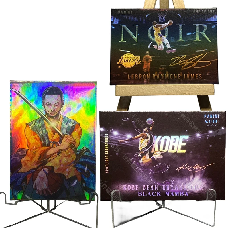 Fai Da Te Panini Fatti In Casa Stephen Curry Kobe Bryant Lebron James Collezione Di Personaggi Flash Card Gioco Da Tavolo Carta Giocattolo Regalo Di N